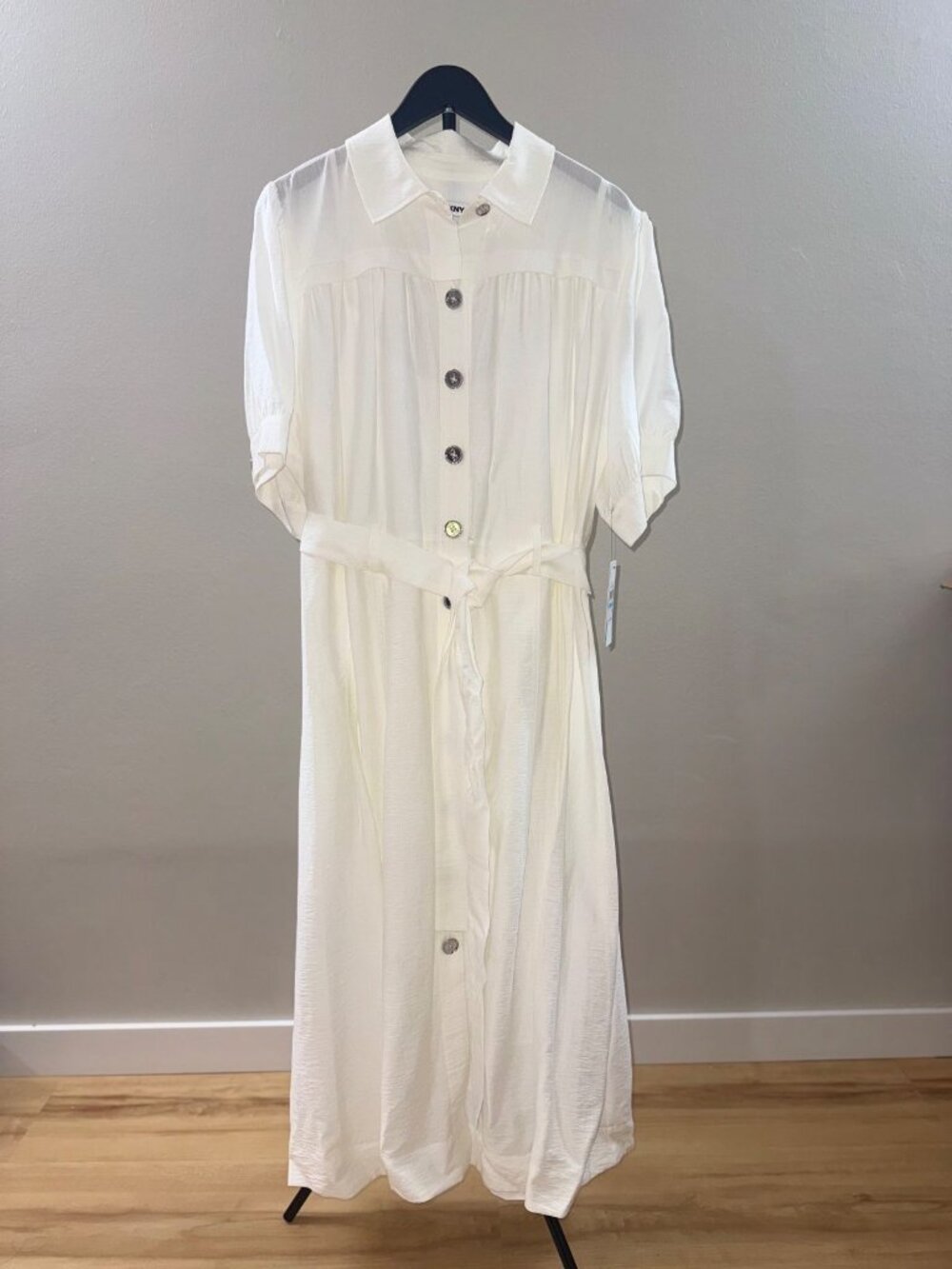 DKNY Women's Dress – Ivory, Size 20 – NWT - 848